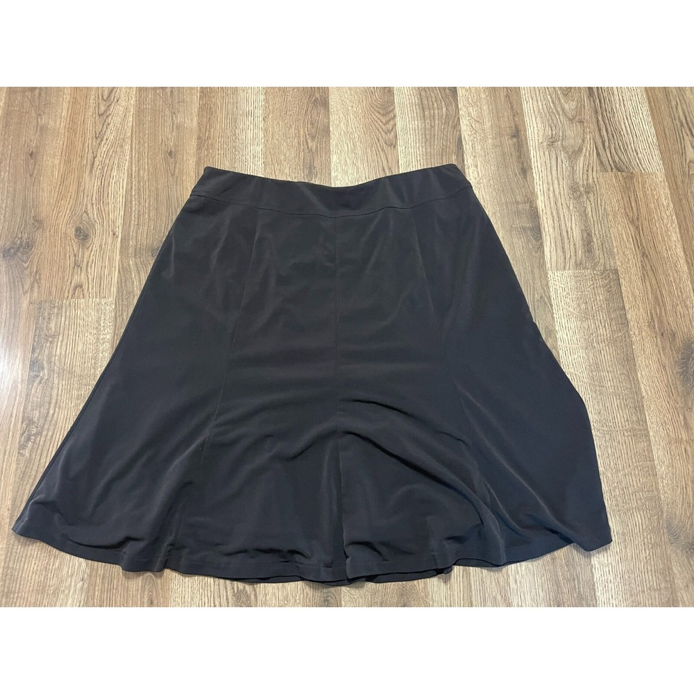 212 Collection Skirt, Women's Size Large, Black, A-line, Mini